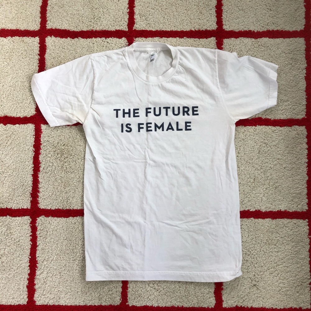 The Future is Female T-shirt - size small